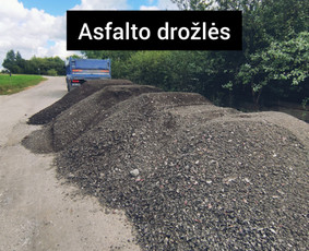 Frezuotas asfaltas, asfalto drožlės - Dolomitas, asfaltas, žvyras, smėlis, juodžemis - 3