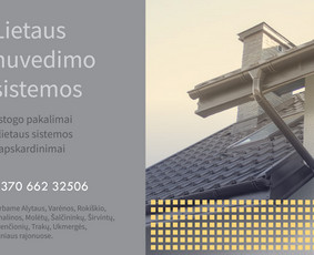 Statybos darbai - Stogdengiai Vilnius, Molėtai, Ignalina, Varėna. - 2