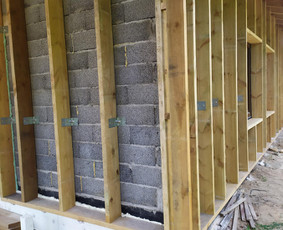 Statybos, apdaila - Karkasinių namų, pirčių statyba,stogų įrengimas. - 4