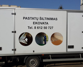 Reklama ant automobilio, Šviesdėžės, Lipdukų gamyba/šalinima / Trigalvis / Darbų pavyzdys ID 451447
