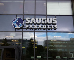 Reklama ant automobilio, Šviesdėžės, Lipdukų gamyba/šalinima / Trigalvis / Darbų pavyzdys ID 451733