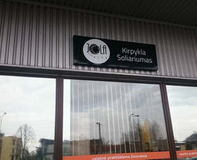 Reklama ant automobilio, Šviesdėžės, Lipdukų gamyba/šalinima / Trigalvis / Darbų pavyzdys ID 451743