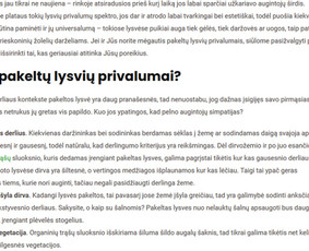 Turinys jūsų svetainei, straipsniai, Redagavimas / Irma Norkūnienė / Darbų pavyzdys ID 2550366