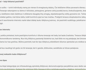 Turinys jūsų svetainei, straipsniai, Redagavimas / Irma Norkūnienė / Darbų pavyzdys ID 2550372