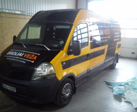Reklama ant automobilio, Šviesdėžės, Lipdukų gamyba/šalinima / Trigalvis / Darbų pavyzdys ID 451801