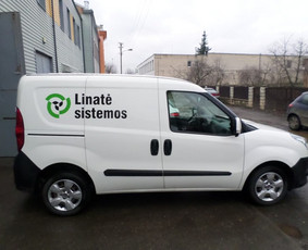 Reklama ant automobilio, Šviesdėžės, Lipdukų gamyba/šalinima / Trigalvis / Darbų pavyzdys ID 451807