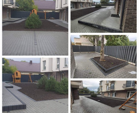 Aplinkos tvarkymas, apželdinimas - Trinkelių Klojimas ,Gerbūvio darbai - 2