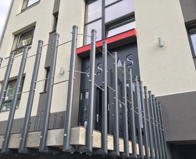 Metalo konstrukcijos, armatūros gaminiai, metalinės tvoros, - Laiptų turėklai - 3 Laiptų turėklai - Metalo konstrukcijos, armatūros gaminiai, metalinės tvoros, - 3