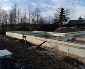 Pamatų liejimas ir betonavimo darbai / Pamatų įrengimas / Darbų pavyzdys ID 2553642