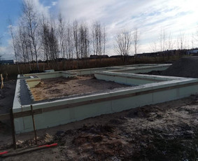 Pamatų liejimas ir betonavimo darbai / Pamatų įrengimas / Darbų pavyzdys ID 2553644