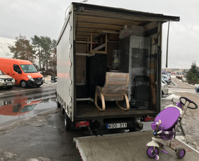 Perkraustymo paslaugos, baldų utilizavimas, pervežimas / 2 Draugai veža / Darbų pavyzdys ID 2557916