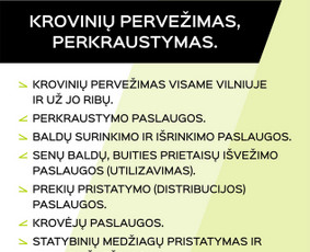 Pakavimo medžiagos ir paslaugos - Perkraustymo paslaugos, baldų utilizavimas, pervežimas - 2