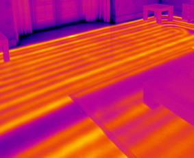 Grindinio šildymo defektų nustatymas - Termovizija prieš įsigyjant būstą ir po įsigijimo. - 1