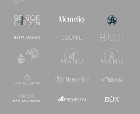 Logotipų kūrimas - Ui/ux / Grafikos dizainas / Logotipai / Web dizainas / - 3