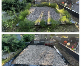 Kapavietės užpylimas skaldele - Nuolatinė kapų priežiūra, kapų tvarkymas - 1