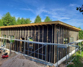 Karkasiniai namai, stogai, ventiliuojami fasadai / MB Freimera / Darbų pavyzdys ID 2572374