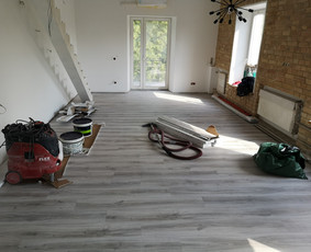 Laminato klojimas - Vidaus apdaila pilnas įrengimas ir Statybos darbai - 2