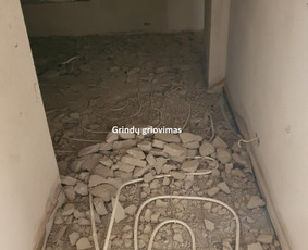 Grindų demontavimas - Griovimas, išvežimas, vidaus apdaila - 3