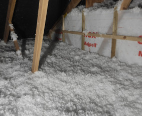 Šiltinimas biria vata - Stogų šiltinimas biria vata (35€/m³) - 2