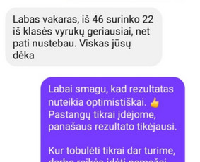 Kviečiu moksleivius ir studentus į sėkmės kelionę! / Šaunioji matematika (Donatas) / Darbų pavyzdys ID 2576246