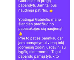 Kviečiu moksleivius ir studentus į sėkmės kelionę! / Šaunioji matematika (Donatas) / Darbų pavyzdys ID 2576266