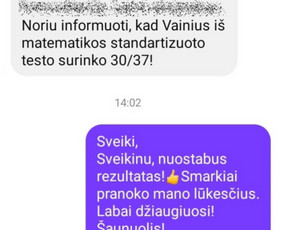Kviečiu moksleivius ir studentus į sėkmės kelionę! / Šaunioji matematika (Donatas) / Darbų pavyzdys ID 2576282
