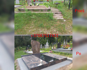 Tradiciniai amatai - Kapų tvarkymas,paminklai ir antkapiai kapams - 1