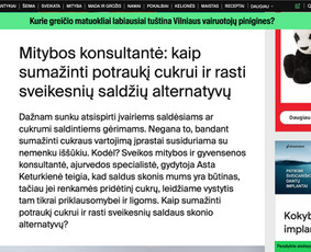 Straipsnių ra&scaron;ymas - Tekstų kūrimas Lt/en - 1