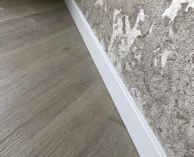 Vidaus apdailos darbai - Grindjuosčių montavimas - 1 Grindjuosčių montavimas - Vidaus apdailos darbai - 1