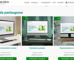 Svetainių, El. parduotuvių, Seo, logotipo ir reklamų kūrimas / Tautvydas Zaurynas / Darbų pavyzdys ID 2584748