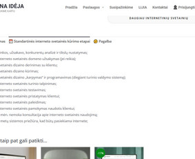 Svetainių, El. parduotuvių, Seo, logotipo ir reklamų kūrimas / Tautvydas Zaurynas / Darbų pavyzdys ID 2584756