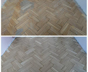 Šlifuojame parketą, parketlenčių, parketo, laminato klojimas / Jovydas Rucinskas / Darbų pavyzdys ID 457923