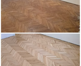 Šlifuojame parketą, parketlenčių, parketo, laminato klojimas / Jovydas Rucinskas / Darbų pavyzdys ID 457925