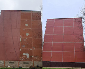 Aukštalipių paslaugos, tarpblokinių siūlių remontas - Dažymo darbai aukštyje - 3 Dažymo darbai aukštyje - Aukštalipių paslaugos, tarpblokinių siūlių remontas - 3