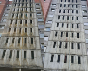 Daugiaaukščių pastatų fasadų plovimas - Aukštalipių paslaugos, tarpblokinių siūlių remontas - 1