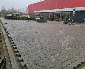 Trinkelių klojimas,aplinkos tvarkymas.bobcat vikšrinio pasl / ,,Vikmera,, / Darbų pavyzdys ID 2586760