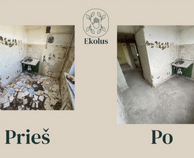 Aplinkos tvarkymas, apželdinimas - Greitas krovinių (šiukšlių išvežimas) - 2