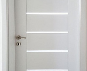 Vidaus durys, 2080x80, laminuotos, balta