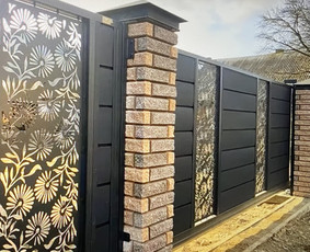 Metalinės tvoros - Modernių tvorų, vartų ir vartelių gamyba, automatizavimas - 4