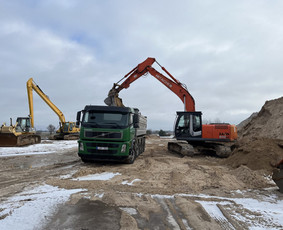 Savivarčio nuoma - Tvenkinių, kūdrų (prūdų) kasimas, valymas, gilinimas - 1