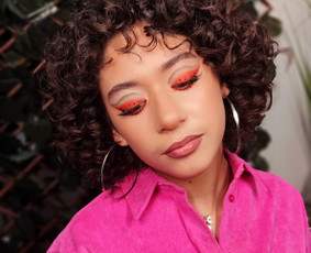 Teminis/proginis makiažas + afro garbanos