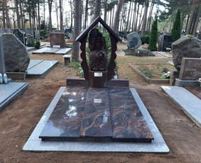 Paminklų gamyba ir kapaviečių įrengimas - visoje Lietuvoje! / MB ,,Skromanų paminklai'' / Darbų pavyzdys ID 2597338