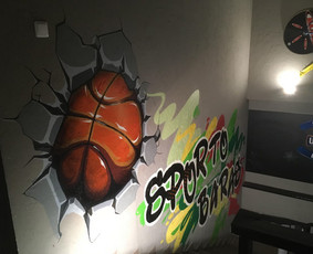 Dalinis 3D efektas, sporto baras, Utena