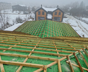Šlaitinių stogų dengimas, šiltinimas, renovacija Vilnius. / UAB Namu Stogai / Darbų pavyzdys ID 2600104