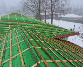 Šlaitinių stogų dengimas, šiltinimas, renovacija Vilnius. / UAB Namu Stogai / Darbų pavyzdys ID 2600102