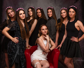 Mergvakario fotosesija su Robertinu
