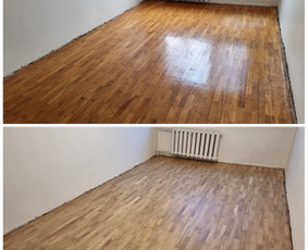 Šlifuojame parketą, parketlenčių, parketo, laminato klojimas / Jovydas Rucinskas / Darbų pavyzdys ID 2602392