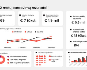 Ataskaitos, duomenų analitika, statistikos, skaičiavimai. / Kristina Lašaitė / Darbų pavyzdys ID 2602900
