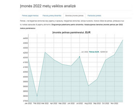 Ataskaitos, duomenų analitika, statistikos, skaičiavimai. / Kristina Lašaitė / Darbų pavyzdys ID 2602906