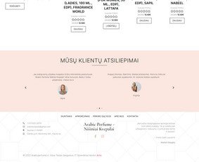 Interneto Svetainių ir El. Parduotuvių kūrimas. Seo darbai! / Artix.lt / Darbų pavyzdys ID 2604142